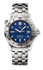 Omega Seamaster Diver 300M Quartz 36.25 Stainless Steel / Blue / Bracelet / Japan